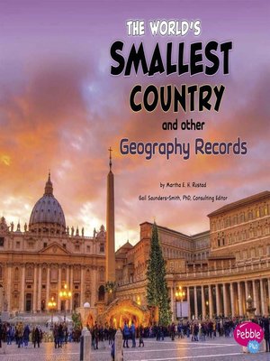 cover image of The World's Smallest Country and Other Geography Records